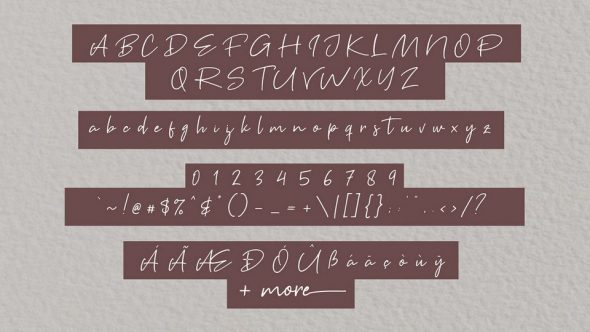 Brown Pen Font › Fontesk