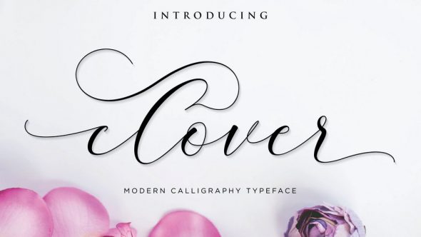 Clover Script › Fontesk