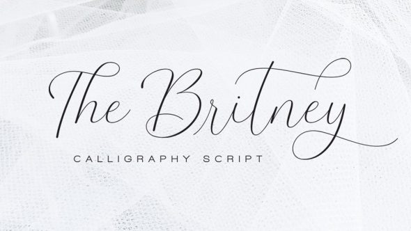 The Britney Script Font › Fontesk