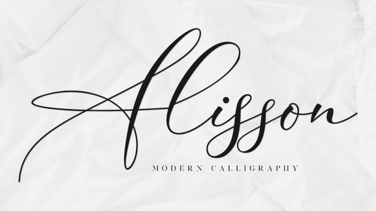 Alisson Script › Fontesk