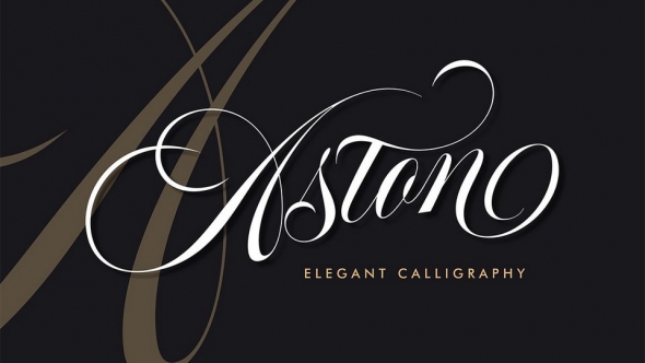 Aston Script Font › Fontesk