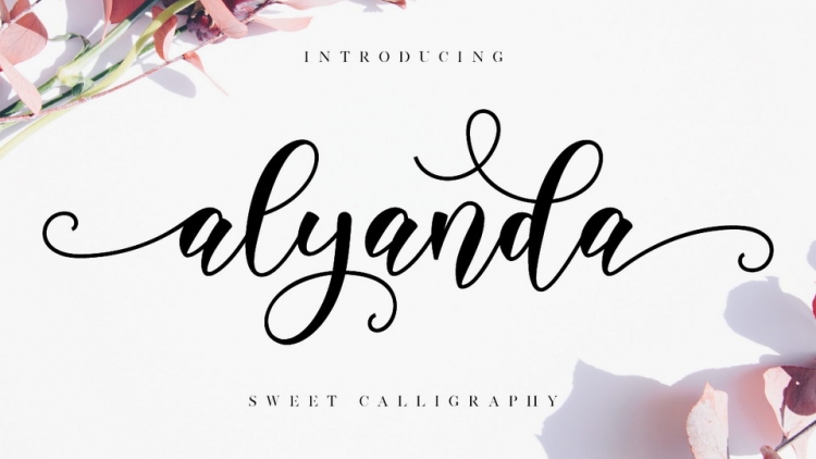 Alyanda Script Font › Fontesk