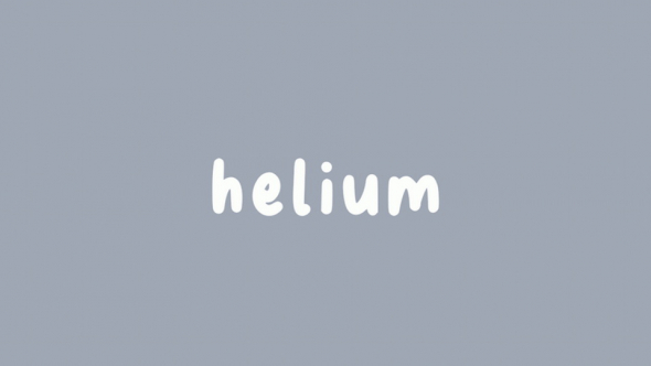 Helium Font › Fontesk