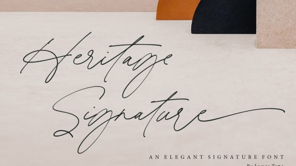 700+ Free Signature Fonts › Fontesk