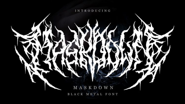 Free Metal Fonts › Fontesk