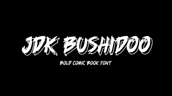 JDK Bushidoo Font › Fontesk