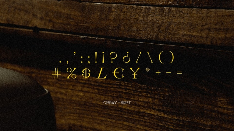 Orsay Font › Fontesk