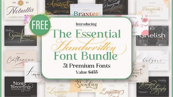 2024-11-27-The-Essential-Handwritten-Font-Bundle-min