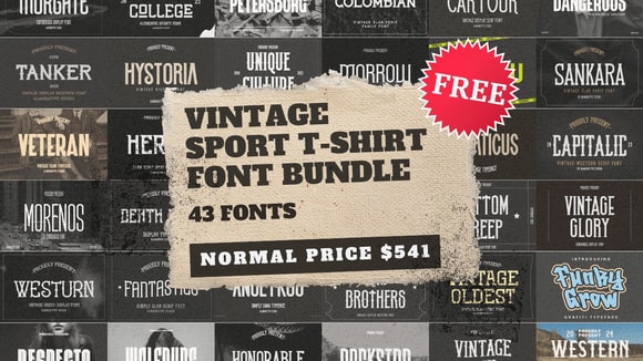 2222025-Vintage-Sport-TShirt-Font-Bundle-min